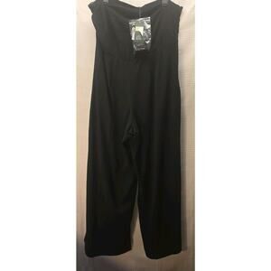 Wild Fable Jumpsuit Wide Leg Black Size XXL Halter, Spaghetti, or No Straps 5904
